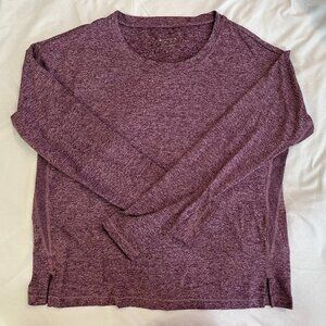 ATHLETA Womens Purple Uptempto II Top